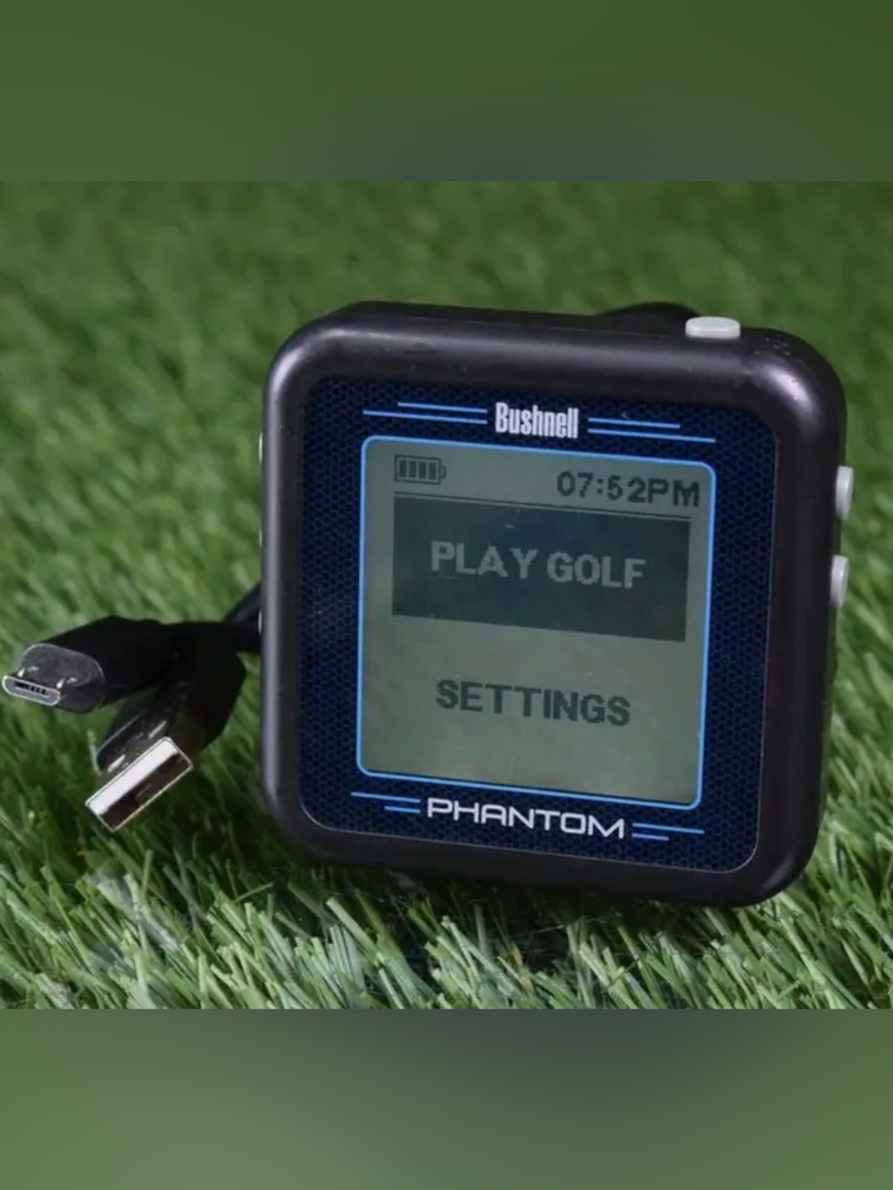 New Bushnell Phantom Golf Bluetooth GPS Rangefinder with Magnetic Mount